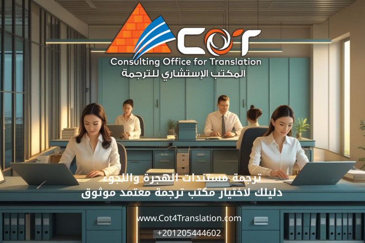 ترجمة مستندات الهجرة واللجوء: دليلك لاختيار مكتب ترجمة معتمد موثوق